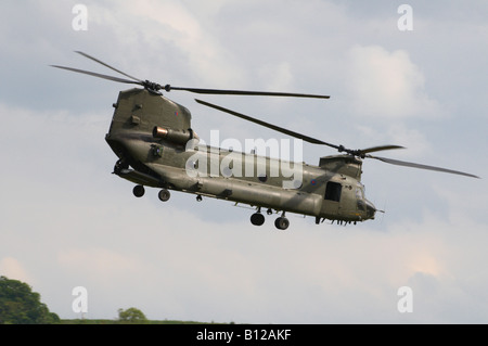 Boeing Vertol Chinook RAF Nr. 18 Squadron Duxford Spring Airshow 2008 Stockfoto