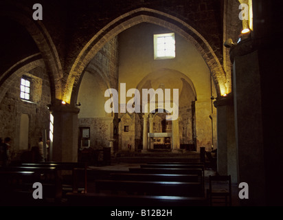 St. Marien Kirche in Sovana, Sorano Grafschaft, Grosseto, Toskana, Italien Stockfoto