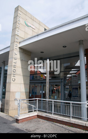 Chorley Interchange Bus Station Chorley Stadtzentrum Lancashire Stockfoto