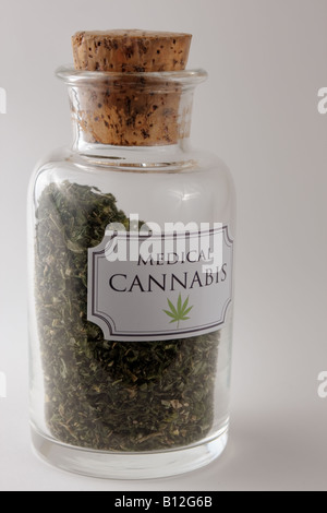 Medizinisches Marihuana Stockfoto