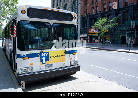 MTA New York City Bus. Stockfoto