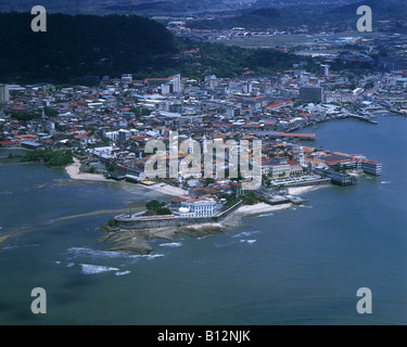 AERIAL CASCO ANTIGUO SAN FILIPE PANAMA STADT REPUBLIK VON PANAMA Stockfoto