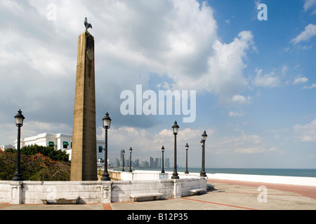 LAS BOVEDAS PROMENADE CASCO ANTIGUO PANAMA STADT REPUBLIK VON PANAMA Stockfoto