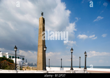 LAS BOVEDAS PROMENADE CASCO ANTIGUO PANAMA STADT REPUBLIK VON PANAMA Stockfoto