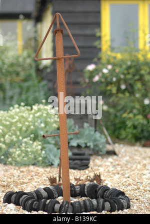 Derek Jarman-Garten im Juni, Dungeness, Kent, England Stockfoto