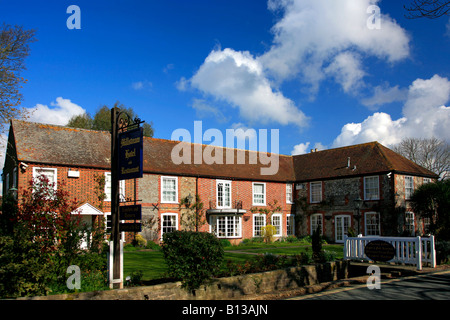 Mühlbach-Hotel und Restaurant Bosham Dorf West Sussex England Großbritannien UK Stockfoto