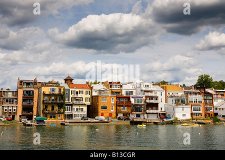 Waterfront Skaneateles New York Finger Lakes Stockfoto