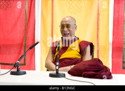 Der Dalai Lama Nottingham UK Euopa 2008 Stockfoto