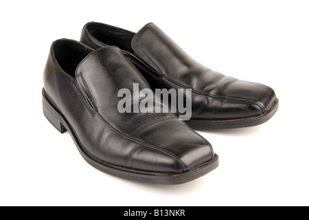 Klassische männliche Business-Schuhe Stockfoto