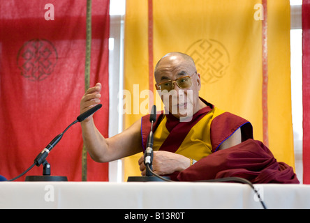 Der Dalai Lama Nottingham UK Euopa 2008 Stockfoto