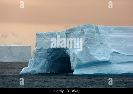 Eisberg, Cape Valentine, Elephant Island, Antarktis Stockfoto