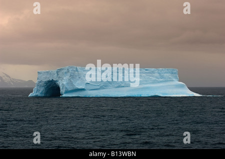 Eisberg, Cape Valentine, Elephant Island, Antarktis Stockfoto