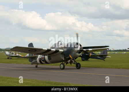 Grumman FM-2 Wildcat Duxford Spring Airshow 2008 Stockfoto