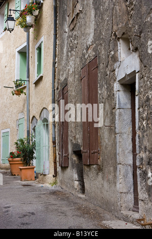 Die alte Stadt Sisteron mit Labyrinth Coverts, kleine Plätze und Andrônes, Alpes de Haute Provence, Frankreich, Europa Stockfoto