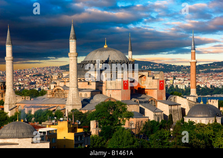 Hagia Sophia-Moschee in istanbul Stockfoto