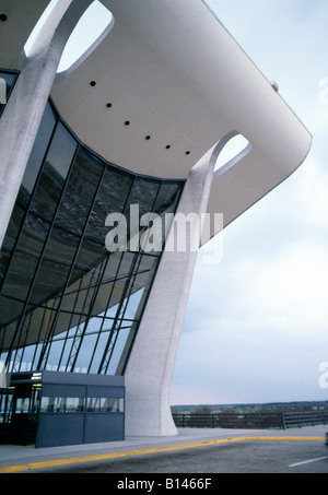 Dulles International Airport, Washington DC, 1962. Architekt: Eero Saarinen Stockfoto