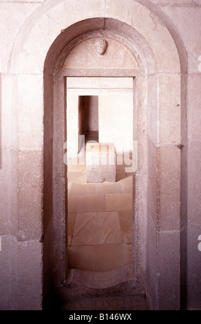 Eichstätt, Kapuzinerkirche, Heilig-Grab-Kapelle von 1148/1149 Stockfoto