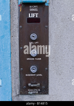 Lift-Control-panel Stockfoto