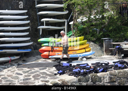 Coverack Cornwall England GB UK 2008 Stockfoto