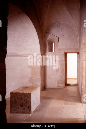 Eichstätt, Kapuzinerkirche, Heilig-Grab-Kapelle von 1148/1149 Stockfoto