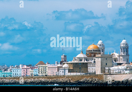 SAN SALVADOR KATHEDRALE - CADIX - ANDALUSIEN - SPANIEN Stockfoto