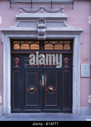 Bonn, Beethovenhaus in der Bonngasse, erst Ludwig van Beethoven, Eingangstüre Stockfoto