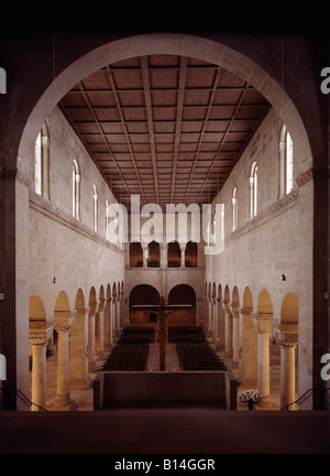 Quedlinburg, Stiftskirche St. Servatius, Blick Nach Osten Stockfoto