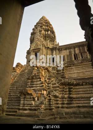 Bayon Tempel, Angkor Thom, Kambodscha Stockfoto