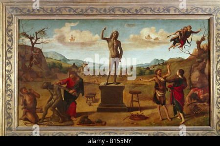 . Der Mythos von Prometheus. Piero di Cosimo, Mito di prometeo. 1510/20 ...