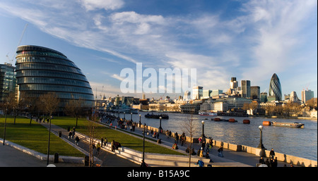 Stadt von London, Ansicht von London Tower Bridge, Großbritannien Stockfoto