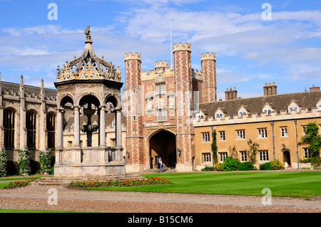 Trinity College in Cambridge England UK Stockfoto