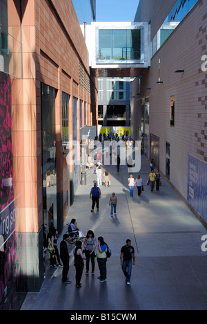 Liverpool One shopping-Bereich. Stockfoto