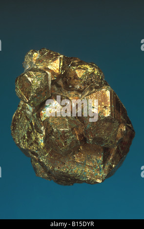 Fools Gold Pyrit Stockfoto