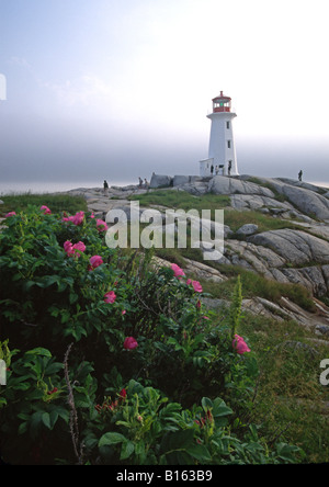 Peggys Cove Leuchtturm, Nova Scotia, Kanada oder Peggys Peggies Peggy Punkt Stockfoto