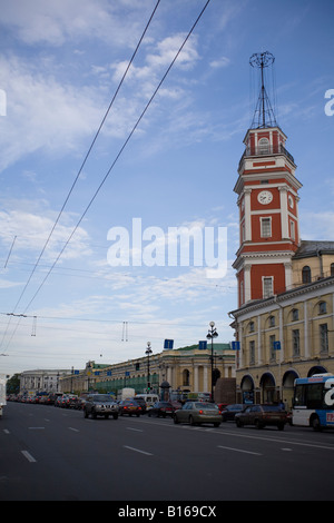 Nevsky Prospekt, Sankt Petersburg, Russland. Stockfoto