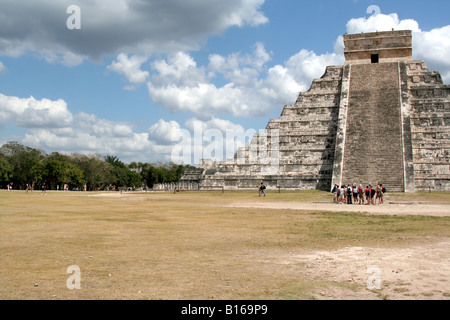 Chichen Itza Masse Stockfoto