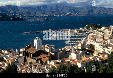 Port De La Selva Alt Empordà Girona Provinz Katalonien Spanien Stockfoto