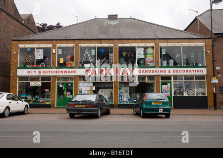 traditionelle Baumarkt in langen Sutton, Lincolnshire, UK Stockfoto