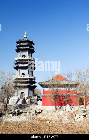 Beiputuo Tempel und Film Studio stellen Sie Standort Peking China Stockfoto