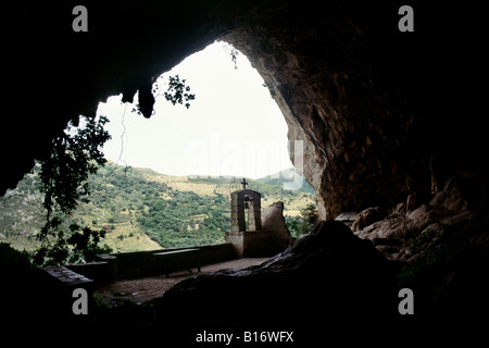 Agia Sofia Höhlen, Crete Stockfoto