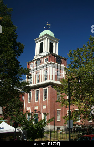 Alten Boston Regierungsgebäude auf dem Freedom trail Stockfoto