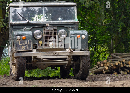 Land Rover Serie 1 86 Zoll bei der ALRC National 2008. Stockfoto