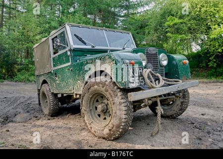 Land Rover Serie 1 86 Zoll bei der ALRC National 2008. Stockfoto