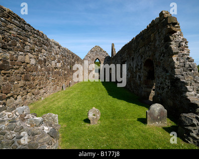 Bonamargy Kloster Ballycastle, Co. Antrim, Nordirland Stockfoto