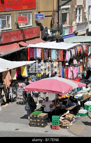 Petticoat Lane Market in Wentworth Street London Stockfoto