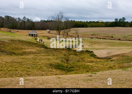 Andersonville American Civil war Exhibit, Museum and Historical Site Stockfoto