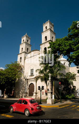 Chuch Jesu in Merida Hauptstadt von Yucatan Staat Mexiko die erste spanische Stadt gebaut in diesem Teil von Mexiko Stockfoto