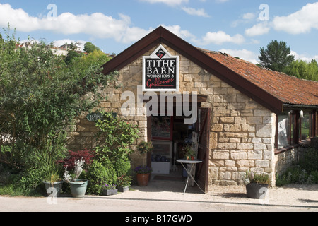 Tithe Barn Workshops & Galerien, Bradford on Avon, Wiltshire, Großbritannien Stockfoto