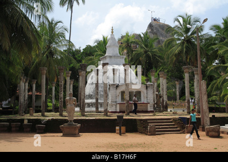 Buddhisten Tempel in Mihintale, Sri Lanka. Stockfoto