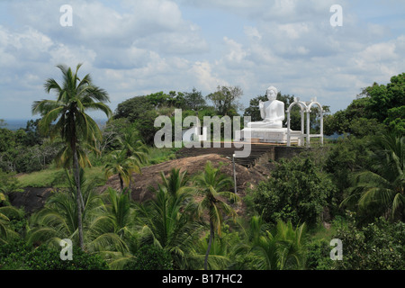 Buddha-Statue in Mihintale, Sri Lanka. Stockfoto